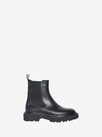 Janice Janice Dixon Leren Chelsea Boots zwart