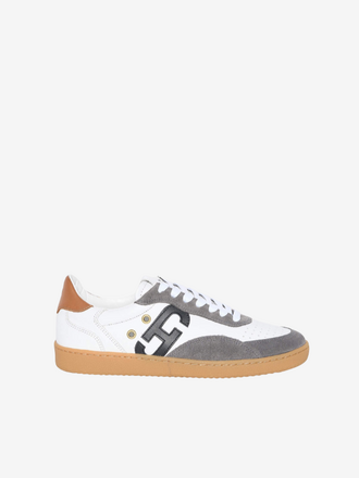 Janice Janice Stanley Sneakers grijs camel