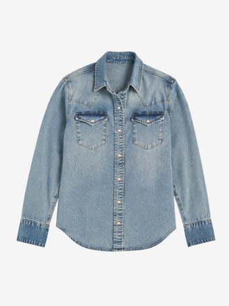 Janice Janice Levi Blouse Jeans blauw 328