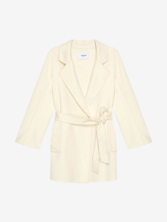 Janice Janice Calvin Cashmere Jas off-white