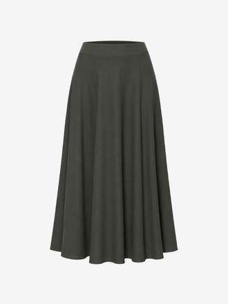 La Salle La Salle A-Line Skirt green