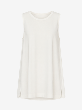 La Salle La Salle Sleeveless Top white