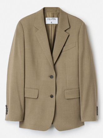 Filippa K Filippa K Delilah Blazer light driftwood melange