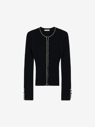 Malene Birger Malene Benny Knitwear Vest zwart