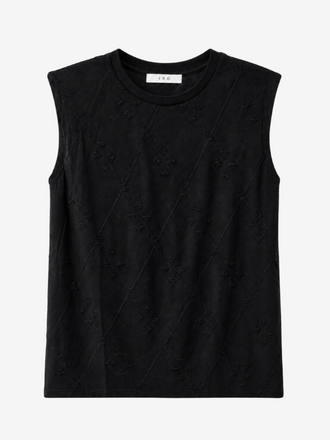 IRO IRO Horphee Mouwloze Top black