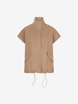 IBANA Ibana Junie Wollen Bodywarmer terra beige