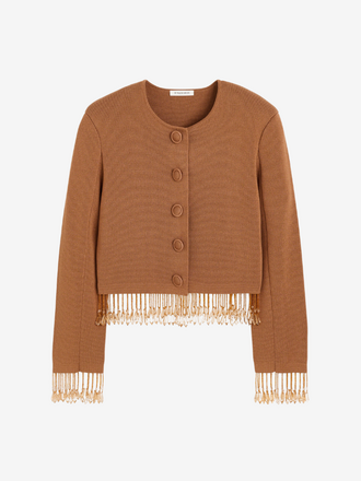 Malene Birger Malene Birger Shelly Knitwear Vest bruin