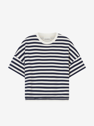Closed Closed Cropped Sweatshirt dark night