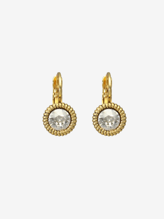 Camps & Camps Camps & Camps Oorbellen Rond Silver Dust