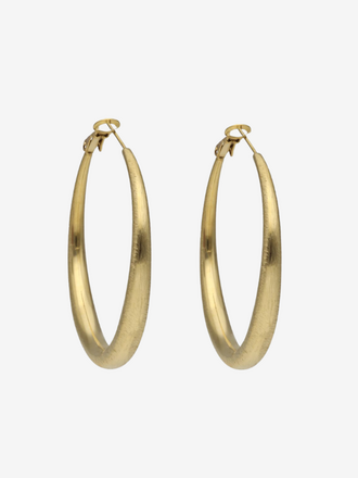 Camps & Camps Camps & Camps Oorringen Medium Oval Matte