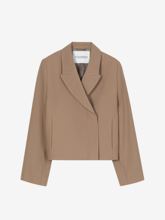Closed Closed Cropped Blazer hazel beige