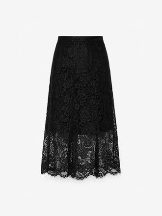La Salle La Salle Lace Skirt black