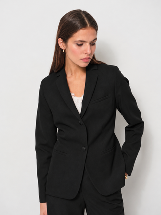 La Salle La Salle Fitted Blazer black