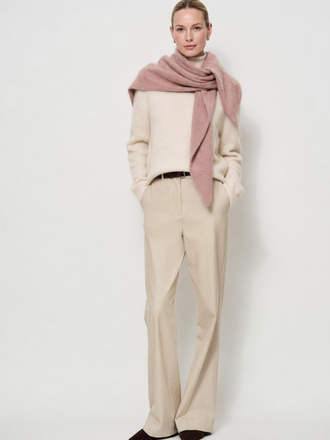 La Salle La Salle Triangle Shawl rosa