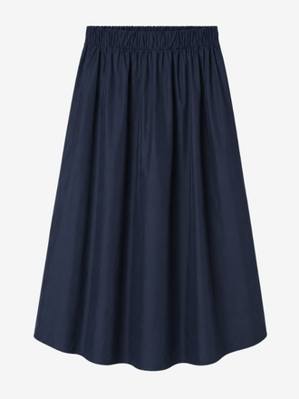 La Salle La Salle A-line Skirt Taft navy