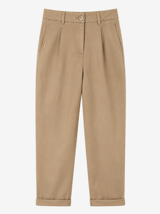 La Salle La Salle Pantalon Slim Fit camel