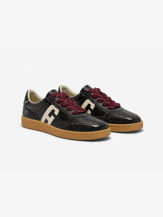 Janice Janice Stanley Sneakers Handbal Vintage Snake groen
