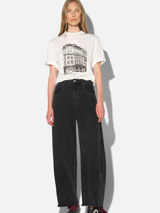 Janice Janice Adam Shirt Katoen white paris