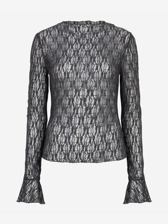 IBANA Ibana Taola Lace Top misty blue