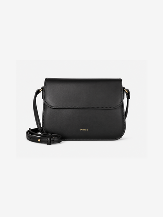 Janice Janice Elias Tas Leer zwart