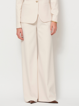 La Salle La Salle Pantalon Wide Leg natural