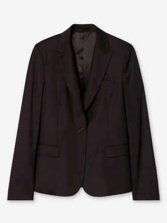 Filippa K Filippa K Sasha Cool Wool Blazer dark chocolate