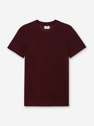 Filippa K Filippa K Lyocell Cashmere T-Shirt burgundy