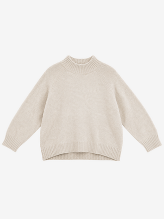 Zenggi Amsterdam Zenggi Alpaca Cotton Roll Neck Sweater eggshell