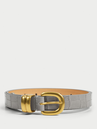 Malene Birger Malene Birger Zoilo Belt Leer brushed grey