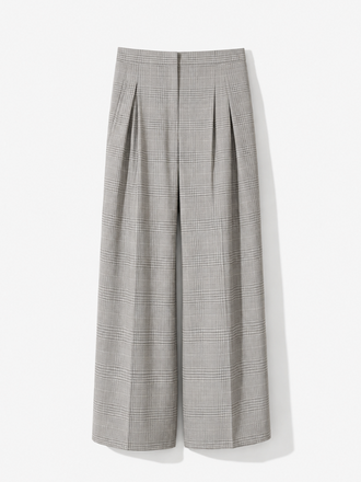 IRO IRO Laaz Pantalon beige ecru check