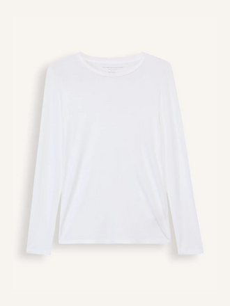 Majestic Filatures Majestic T-Shirt Longsleeve blanc
