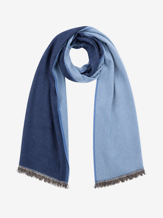 La Salle La Salle Merino Wool Scarf blue