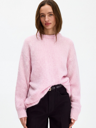 Filippa K Filippa K Hairy Alpaca Sweater light pink