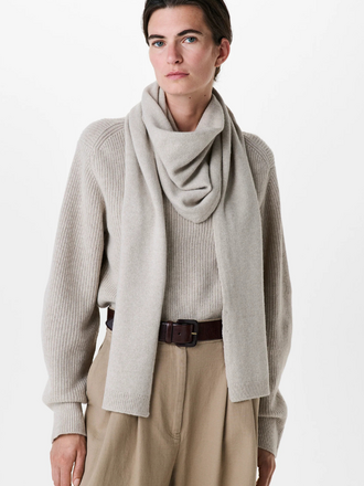 Zenggi Amsterdam Zenggi Fine Wool Shawl limestone