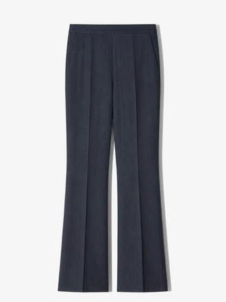 Janice Janice Pete Broek Rechte Pijp Krijtstreep blauw