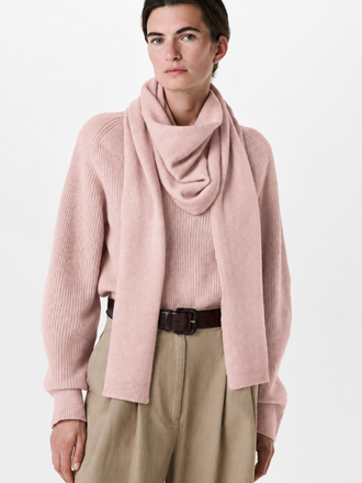 Zenggi Amsterdam Zenggi Fine Wool Shawl rose