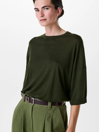Zenggi Amsterdam Zenggi Light Merino Dawson Top dark green