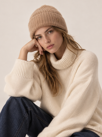 Des Petits Hauts Des Petits Hauts Alan Beanie blush chine