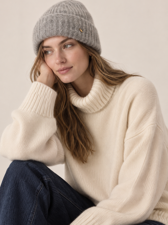 Des Petits Hauts Des Petits Hauts Alan Beanie galet