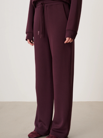Zenggi Trvl Drss Zenggi Trvl Drss The Morgan Scuba Pants red plum