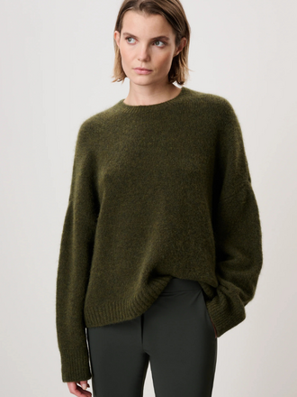 Zenggi Trvl Drss Zenggi Trvl Drss The Pamela Sweater khaki green