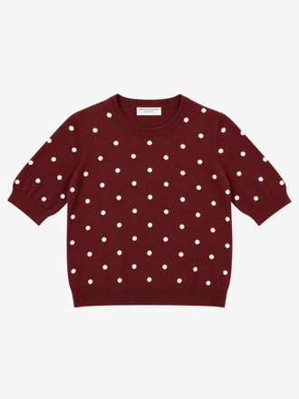 Majestic Filatures Majestic Filatures Trui Stippen st. julien-blanc
