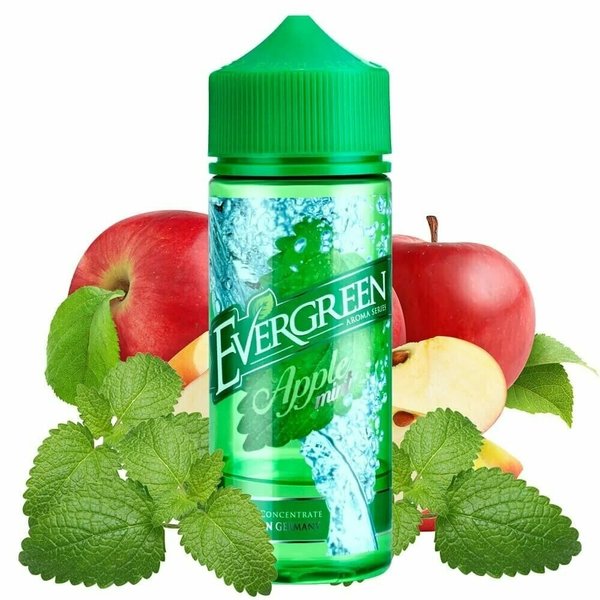 Evergreen Evergreen - Apple Mint - 30 ml Aroma Longfill - Mit Steuerbanderole