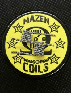 Mazen Coil Mazen Coils - Twisted Fine Fused Clapton Coils - Ni80/SS304L – ca. 0.48 Ohm Single