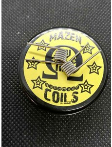 Mazen Coil Mazen Coils - Clapton Coils - KA1/Ni80 - 0.48 Ohm Single - 30-50 Watt