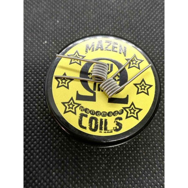 Mazen Coil Mazen Coils - Clapton Coils - KA1/Ni80 - 0.48 Ohm Single - 30-50 Watt