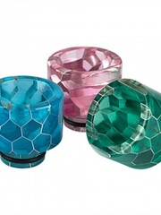 Wide Bore 510 Mundstück - Wide Bore - Wabenmuster - verschiedene Farben