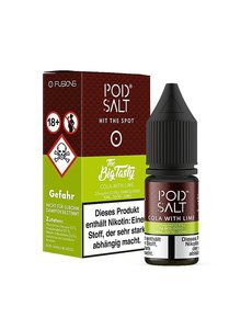 Pod Salt Pod Salt - Cola with Lime - 10 ml - 11 mg | 20 mg Nikotin - NEUE STEUER !