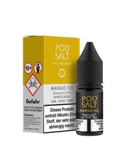 Pod Salt Pod Salt - Mango Ice - 10 ml Salt Liquid - 11 mg | 20 mg Nikotin - Mit Steuerbanderole