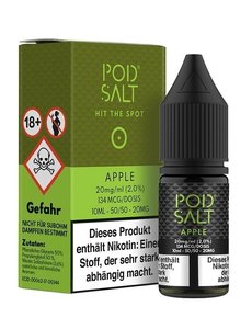 Pod Salt Pod Salt - Apple - 10 ml Salt Liquid - 20 mg Nikotin - Mit Steuerbanderole